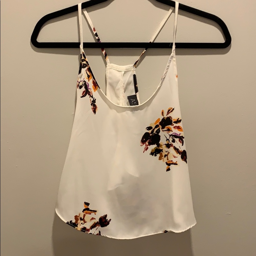ASTR Floral Tank Top